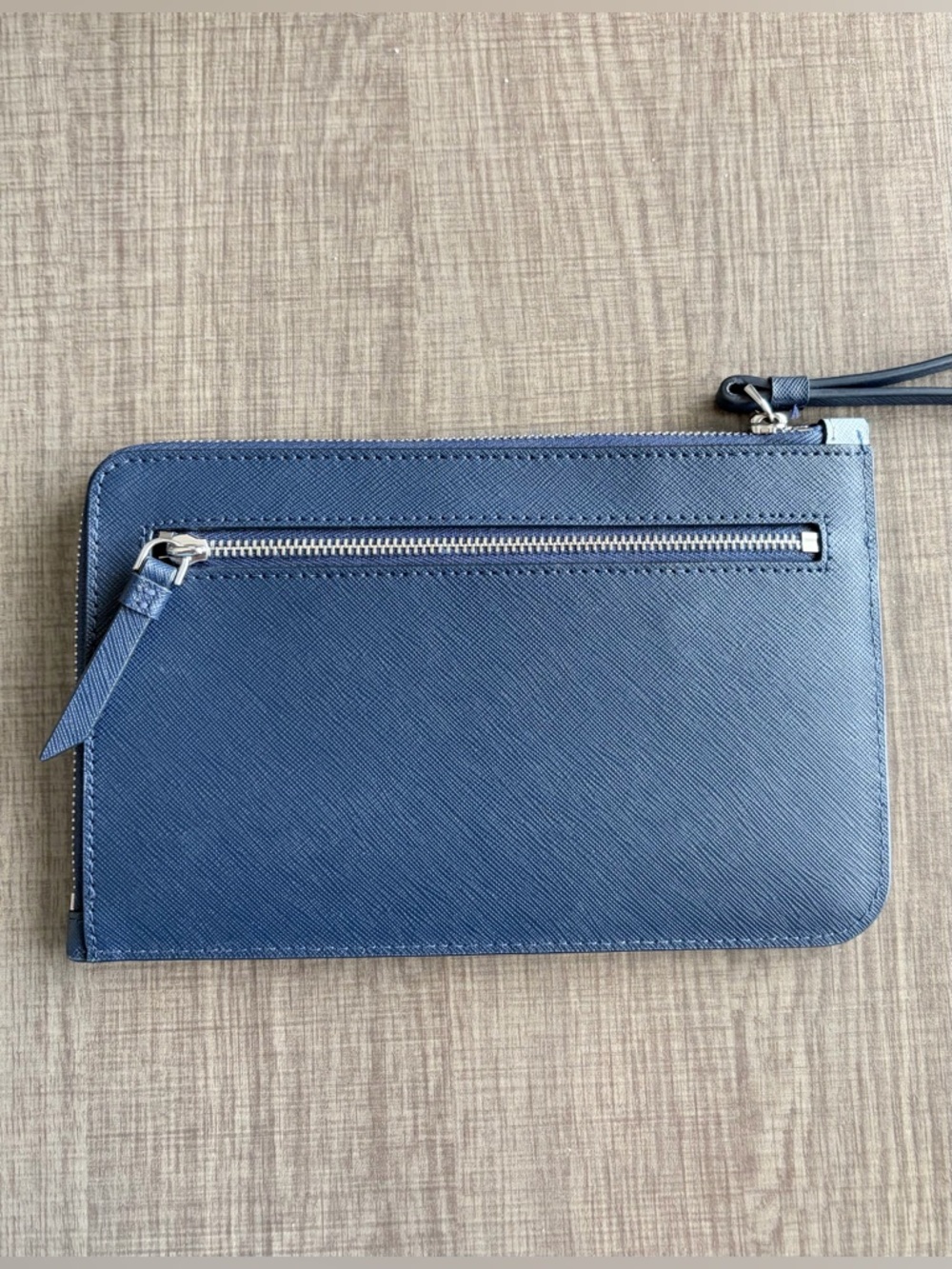 kate spade Two-Tone Navy and Light Blue Wristlet - Picture 2 of 4
